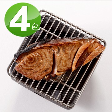 【華得水產】東港黑鮪魚頭殼耳邊肉4包組（300g/包）_廠商直送