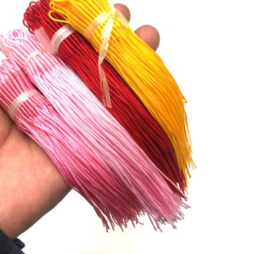 中國結配件DIY飾品編織半成品項鏈吊墜拉圈72號線手鏈圈/拉環連接