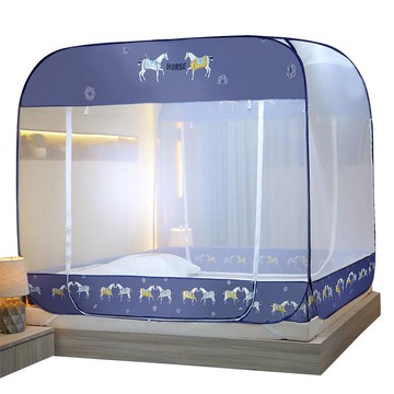 免安裝蚊帳蒙古包防摔兒童家用新款高級無需支架可折疊加密