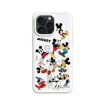 iPhone 15 Pro Max SolidX 白 - 迪士尼-米奇 Mickey - Sticker-各種米奇