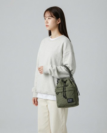 手工掛繩索口袋