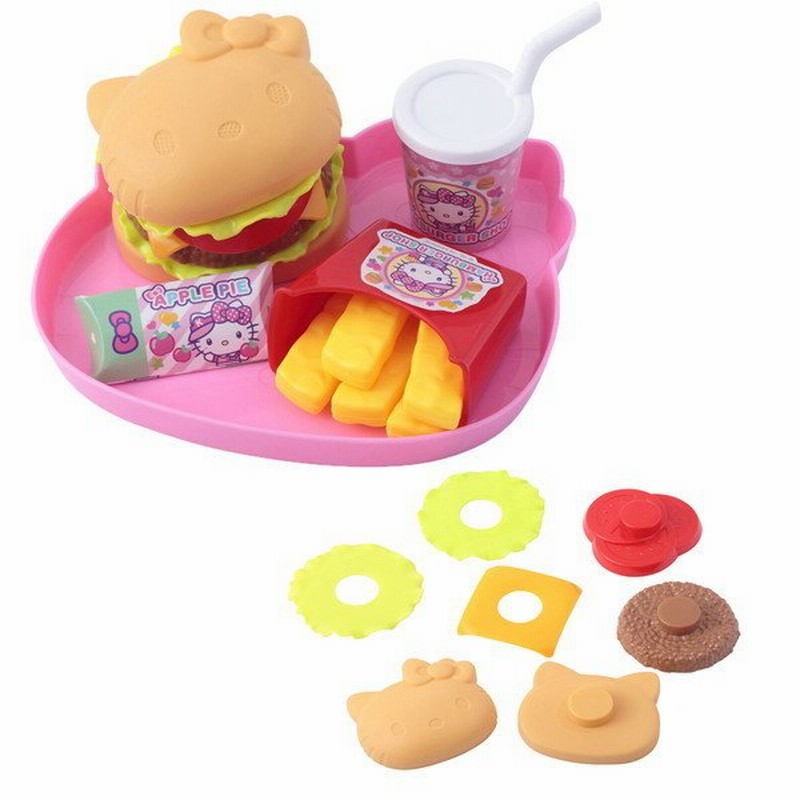 子供 誕生日プレゼント 女の子 ハローキティ キティちゃん おもちゃ モグモグフードコート ハンバーガーやさん おままごと 女の子 3歳 4歳 5歳 知育玩具 通販 Lineポイント最大0 5 Get Lineショッピング