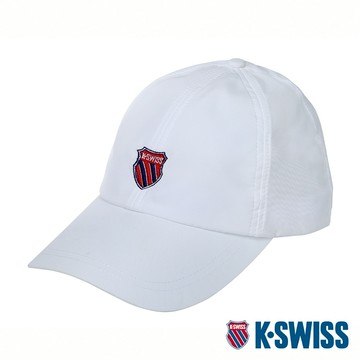 K-SWISS Performance Cap 吸排運動帽-白