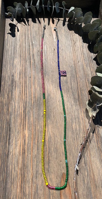 日本珠串多用途證件掛鍊 / 口罩鍊 / 掛繩 / 頸鍊 / 眼鏡鍊