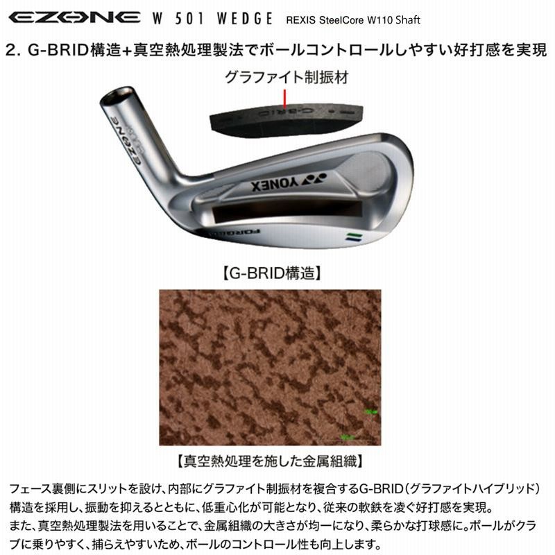 ヨネックス (YONEX) イーゾーン (EZONE) W501 ウェッジ 右用