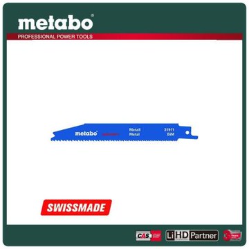 美達寶 Metabo 金屬軍刀鋸片150X0.9mm S123XF 2支/卡 631911000