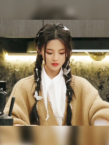 春夏出游楊超越同款編發神器發夾發飾品可愛女一套頭飾裝飾造型