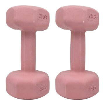威揚 多彩小啞鈴 粉色 2個  2kg  1組