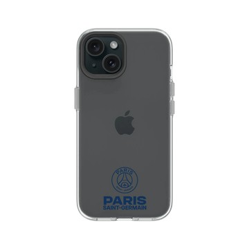 iPhone 15 Clear 透明 - PSG - PSG Logo Blue
