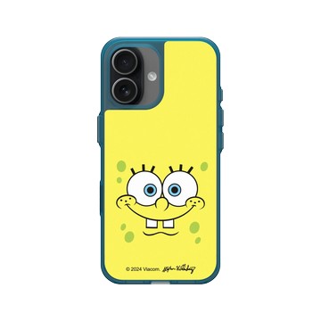 iPhone 17 Clear (相機按鈕) 夜幕藍 - 海綿寶寶 SpongeBob - 海綿寶寶