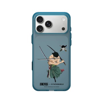 iPhone 17 Pro Max Clear (相機按鈕) 夜幕藍 - 航海王 One Piece - 角色系列-索隆