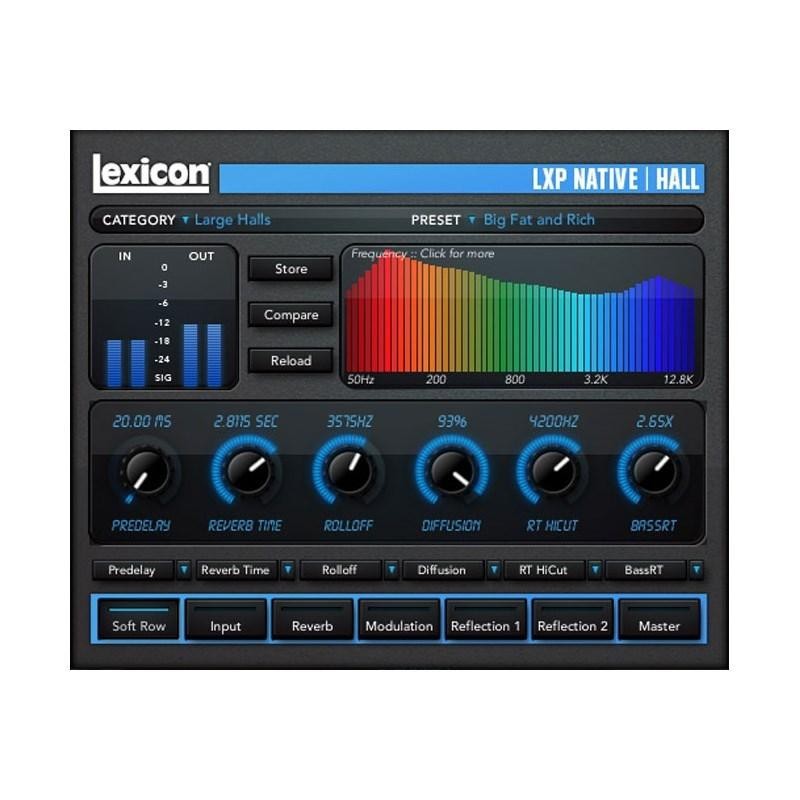 Lexicon LXP Native Reverb Bundle 【リバーブ・プラグインソフト