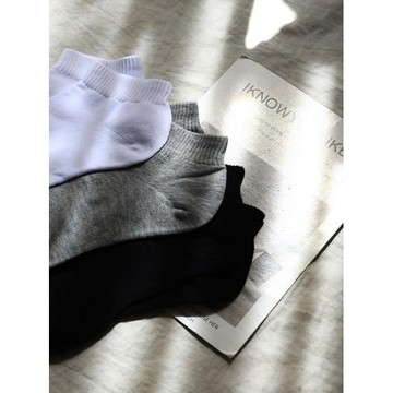 Codibook｜韓國 RIRINCO 素色基本貼身短襪［預購］襪子 女裝