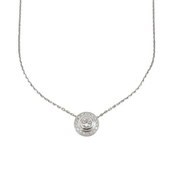 Cartier 卡地亞 18K白金 鑽石 d Amour 項鍊 N7406700 【二手名牌BRAND OFF】