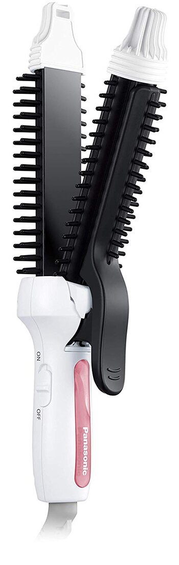 Panasonic【日本代購】松下 捲髮器 直捲兩用 26mm EH-HV40白色