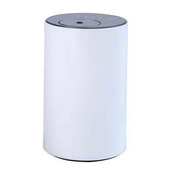 汽車香氛 車用擴香 夾式芳香車內香水 CS-08白色車載便攜香薰機擴香機 智能定時USB充電噴香機香氛加香