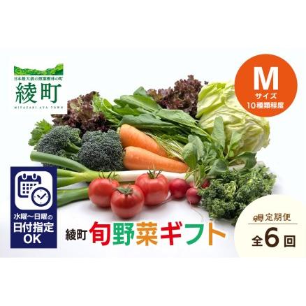 ふるさと納税 綾町旬野菜ギフト Mサイズ(04-72) 無農薬 減農薬 栽培期間中 新鮮 産地直送 宮崎県綾町