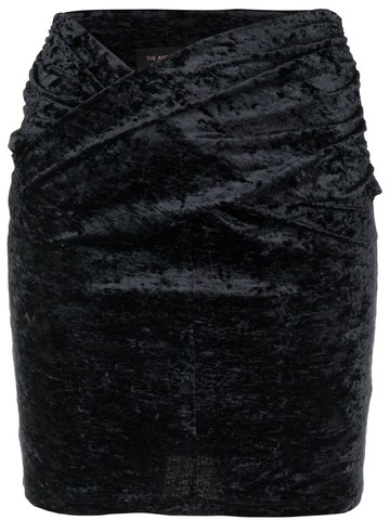 THE ANDAMANE - Kelly high-waisted skirt - women - Spandex/Elastane/Polyamide - 40 - Black