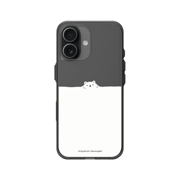 iPhone 17 Clear (相機按鈕) 酷墨灰 - 白白日記 Darylhochi - 一片白