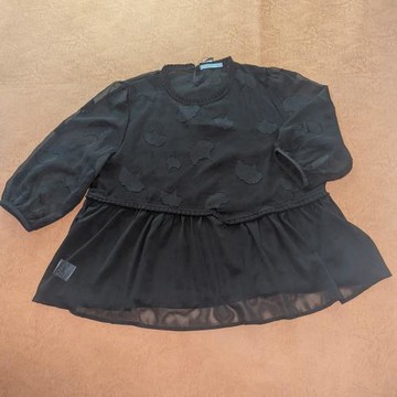 【PANGCHI 龐吉】紗質暗紋小洋裝上衣(2423266/91/92/93/94)