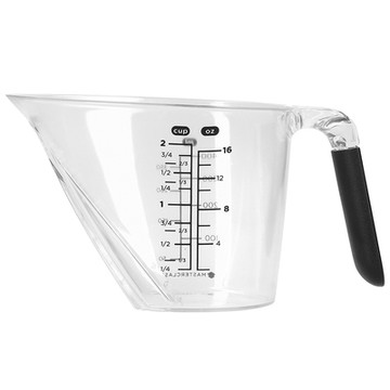 《MasterClass》斜口握柄量杯-400ml-- 刻度量杯