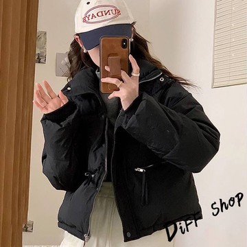 韓版立領寬鬆麵包外套【J308】