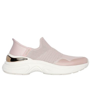 Kixpress-Skechers 思克威爾 Hazel 女 休閒鞋 舒適 粉 金 [177586BLSH]