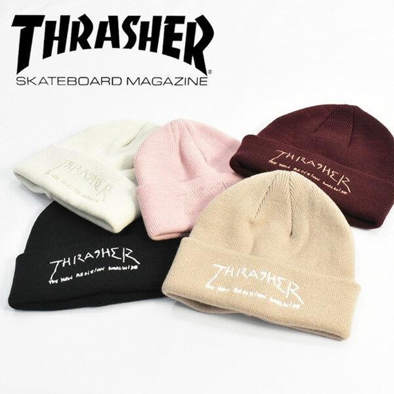 人気の ビーニー thrasher moradascascavel.com