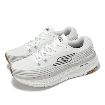 [ACS] Skechers 慢跑鞋 Max Cushioning Premier 2 男鞋 白 灰 厚底 緩震 運動鞋 220835WHT