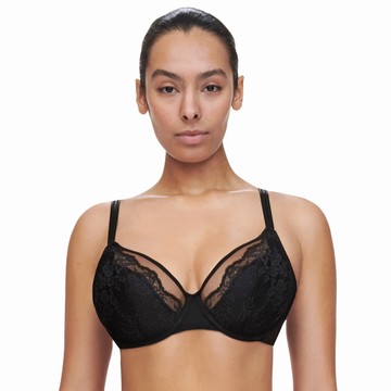 【Chantelle Pulp】深V Spacer T-Shirt Bra 內衣>CDE>黑色(22MND_011)【Crush】