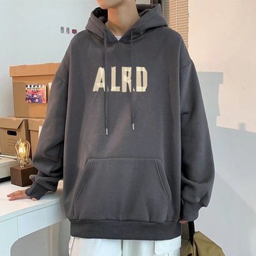 臺灣出貨 潮流印花 情侶穿搭 長袖連帽衛衣 秋冬休閒款 M到8XL 多場閤日常穿搭 學生上課百搭 中性風格上衣連帽上衣