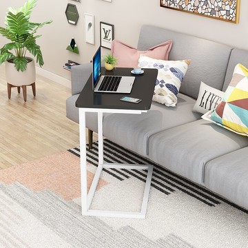 床邊桌 電腦桌家用可行動床邊桌兒童簡易學習寫字台客廳沙發邊幾角幾桌子