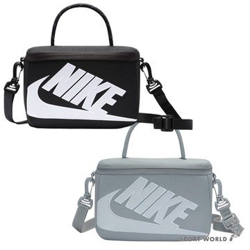Nike 斜背包 手提 鞋盒造型 黑/灰【運動世界】FN3059-010/FN3059-012