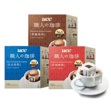 UCC 濾掛式咖啡(8gx12入)