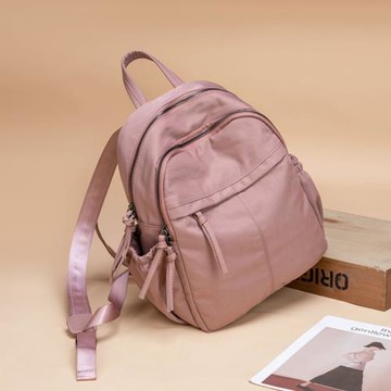 韓版雙肩包女2025年新款時尚百搭輕便牛津帆布休閑旅行背包書包潮