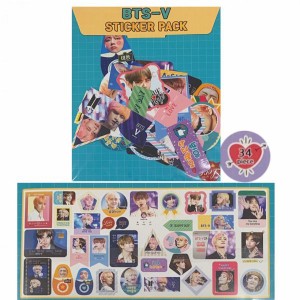 V ブイ Bts 防弾少年団 ステッカーパック シール ステッカー 韓流 グッズ Pc002 3 通販 Lineポイント最大1 0 Get Lineショッピング