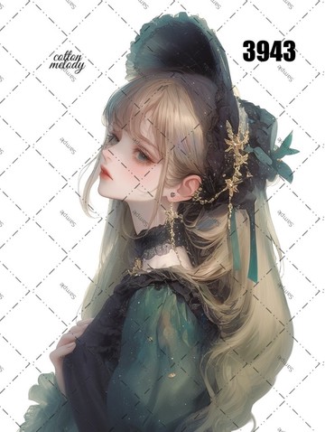 original sticker no.3943 人物貼紙 原創貼紙 原創人物貼紙 裝飾貼紙 cotton melody