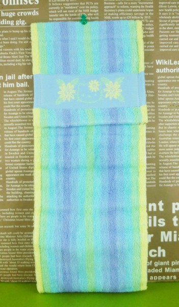 【震撼精品百貨】Hello Kitty 凱蒂貓~捲筒面紙套-繽紛藍【共1款】