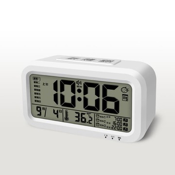 多功能充電電子鬧鐘學生用創意簡約床頭男女兒童智慧數字小時鐘錶