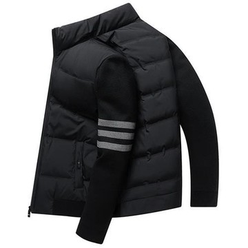 【巴黎精品】真 羽絨90%白鴨絨 羽絨外套鴨絨夾克-短款立領羽絨衣防寒男外套a1is8