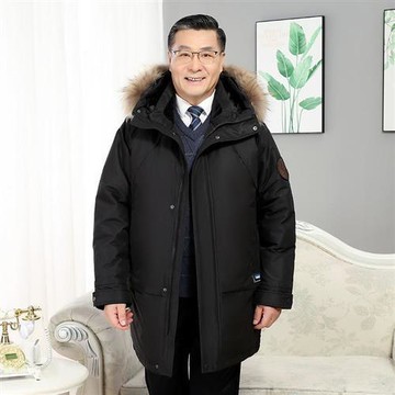 【米蘭精品】羽絨外套鴨絨夾克-絨毛內夾層舒適保暖男外套6色74ib42