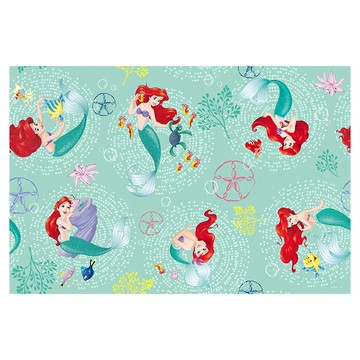 YAXELL DISNEY 卡通午餐墊 美人魚 聚丙烯  S(90 x 60cm)  1個