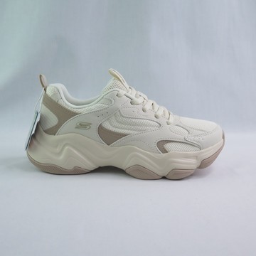Skechers 117685NAT 女休閒鞋 Bobs Sport Diego 自然色【iSport愛運動】