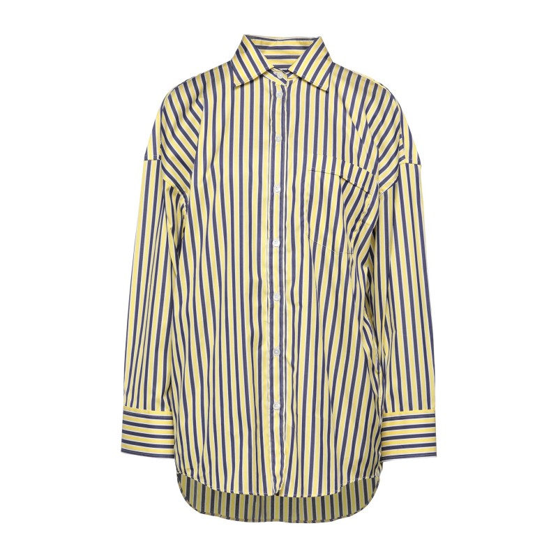 P.A.R.O.S.H. パロッシュ シャツ トップス レディース Blouses Yellow-