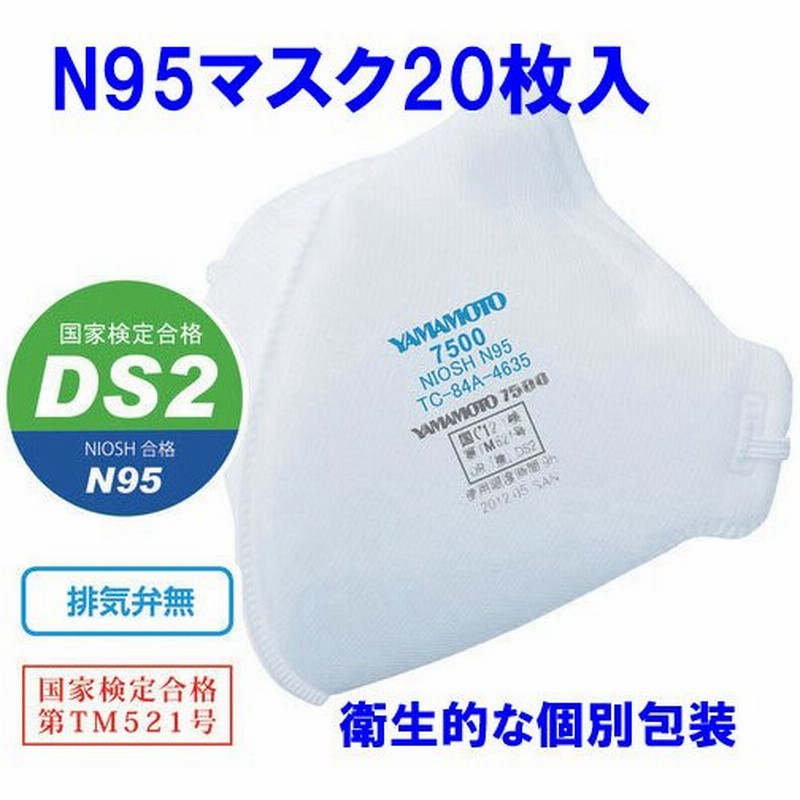 N95マスク(20枚入)YAMAMOTO 使い捨て式防じんマスク(折りたたみ式 7500DS2 山本光学 通販 LINEポイント最大0.5%GET | LINEショッピング N95マスク(20枚入)YAMAMOTO 使い捨て式防じんマスク(折りたたみ式 7500DS2 山本光学 通販 LINEポイント最大0.5%GET | LINEショッピング
