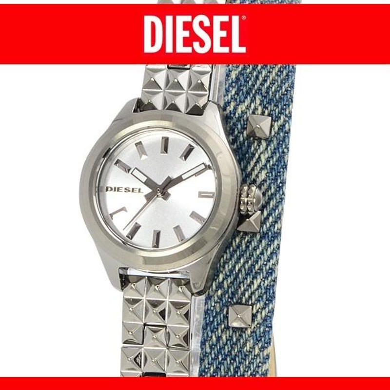 ディーゼル 腕時計 DIESEL 時計 22mm クレイ クレイ デニム レディース