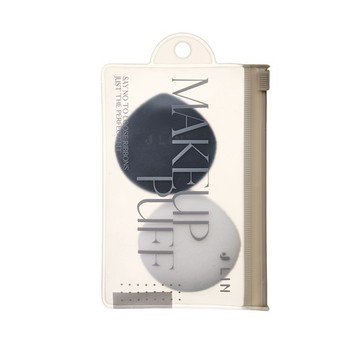 J-lin 日本蜜粉撲2入-短毛水滴(BG-563)