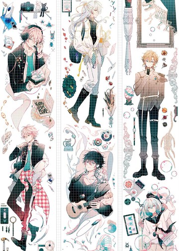 古生物部 PET 和紙膠帶