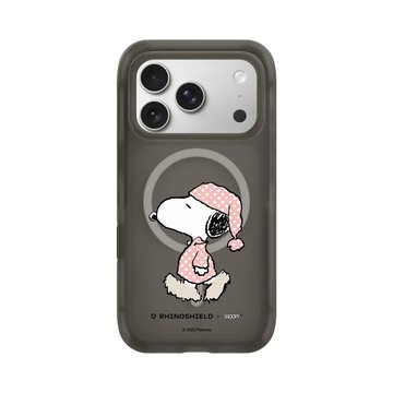 RHINOSHIELD iPhone 18 Pro/Pro Max AirX MagSafe兼容 氣墊緩衝磁吸防摔手機殼｜Snoopy 史努比-Snoopy Go to sleep