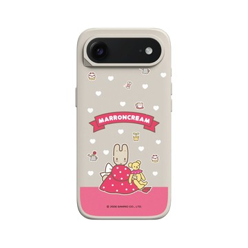 iPhone Air SolidX 貝殼灰 - 三麗鷗-兔媽媽 Marron Cream - 兔媽媽與小熊